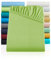 SHC by BaSaTex Jersey Spannbettlaken Bettlaken | Spannbetttuch Spannleintuch für Standardmatratzen aus 100% Baumwolle | 90x200-100x200 Farbe Apfel Grün