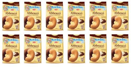 12x Mulino Bianco Kekse Abbracci 350g Italien biscuits cookies kuchen brioche