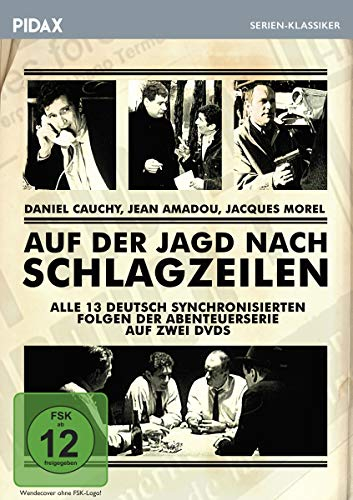 Auf der Jagd nach Schlagzeilen / Alle 13 deutsch synchronisierten Folgen der Abenteuerserie (Pidax Serien-Klassiker) [2 DVDs]