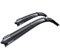 Mossa Escobillas limpiaparabrisas para la luna delantera adecuadas para Peugeot 207 (05.2006-06.2015) - escobillas plana Premium