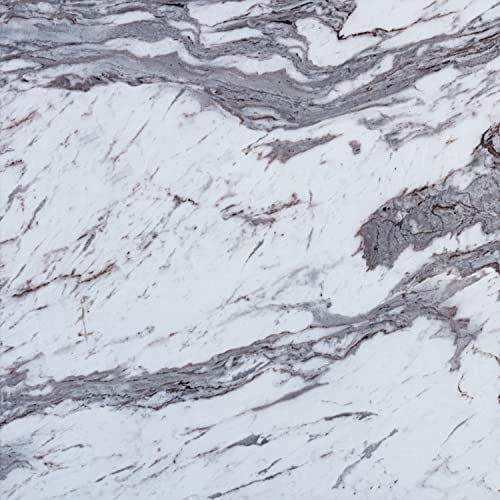 STILISTA Vinyl Laminat in Steinoptik weiß-grau, 36 Fliesen a 457,2mm x 457,2mm = 7,53 m², rutschfest, wasserfest, schwer entflammbar, schimmelbeständig