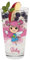 Stirefchen® Trinkglas für Kinder mit Namen personalisiert, Motivauswahl, 300 ml (Blumenfee)