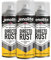 JENOLITE Directorust Spray Paint Satin Finish | CANARY YELLOW | 3 x 400ml | Direct To Rust Spray Paint For Metal | All-In-One Multi Surface Paint for Metal, Wood, Plastic, Ceramic | RAL 1018