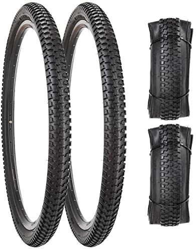 SIMEIQI Fahrradreifen für Mountainbikes, faltbar, 66 x 5,3 cm, 2 Stück (66 x 2,1 cm)