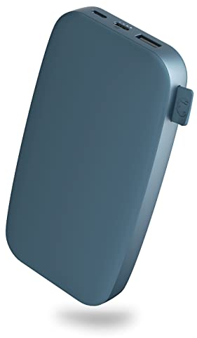 Fresh 'n Rebel Powerbank 18000mAh - USB-C in & Out - Schnelles Aufladen (Fast Charge 20W) - 6 Sicherheitsmerkmale - Tragbarer externer Akku für iPhone und Android (Dive Blue)