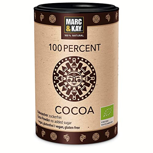 MARC & KAY | Bio-Getränkepulver (Einzeldose, 100% Cocoa)