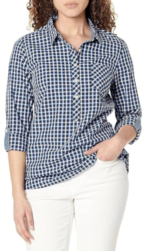 Tommy Hilfiger J2xmh365-tb1-xl Chemise, True Blue Multi, XL Femme
