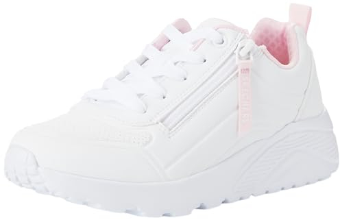 Skechers Street Girls, Sneaker, White Synthetic/Trim, 36 EU