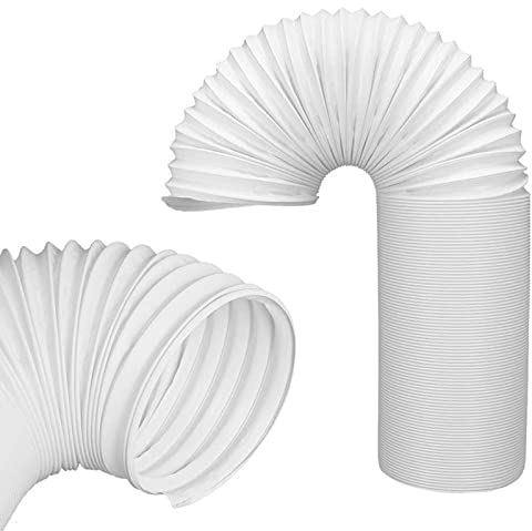 Tubo per Aria condizionata Portatile, Tubo di Scarico 'Aria condizionata, Diametro 130mm, Lunghezza 150cm, Tubo di Scarico Flessibile Universale per condizionatori d'Aria
