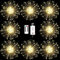 KIKILIVE Feuerwerk Lichterketten feuerwerk Lichter Feuerwerk LED Licht Kupferdraht Feuerwerk Lichter Weihnachten Feuerwerk Zeichenfolge 8 Modi wasserdicht mit Fernbedienung 8 Stück
