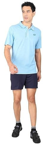 Yonex Junior-Polo-T-Shirt 2415JR, Badminton, Tennis, Squash, Tru Air Lite, True Breeze, kühl, trocken und bequem, Polo-T-Shirt, leicht, schnell trocknend, Feuchtigkeitsaufnahme