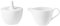 Seltmann Weiden Beat weiß Zuckerdose + Milchkännchen 2 tlg. Set