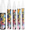 liuchanghe Weiße Kreidemarker, 5er-Pack Weiß Kreidestifte für Fenster & Tafel Abwaschbar, Weißer Flüssigkreidestift für Fenster, Tafel, Glas, Spiegel (1mm, 3mm, 6mm, 10mm und 15mm)