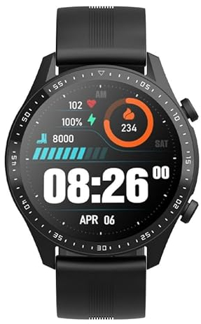 Blackview X1 Pro (orologio connesso - 1.39'' - Risposta alle chiamate) Nero