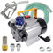 Dieselpumpe STANDARD Automatic Selbstansaugende Pumpe 230V Heizölpumpe Kraftstoffpumpe Biodiesel Elektro Fasspumpe, mit Schlauch, Zubehör mit Zapfpistole, Schlauch, Rückschlagventil
