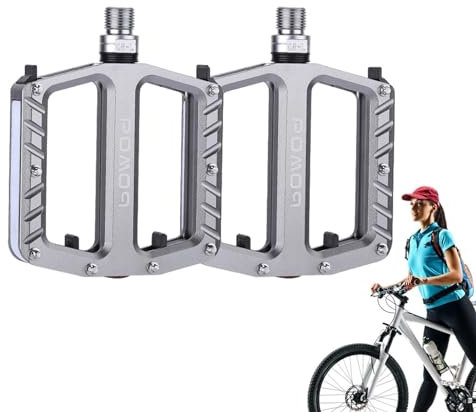 Pedale – wiederaufladbare, wasserdichte Pedale, wasserdichte, flache LED-Beleuchtungspedale für E, Stadt, Straße