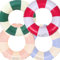 4 PCS Schwimming Ring Erwachsene, Luftmatratze Schwimmreifen Aufblasbar, Aufblasbare Schwimmbecken Schwimmer, Schwimmring Röhre Für Sommerpool Party (blau+Rosa+grün+rot)