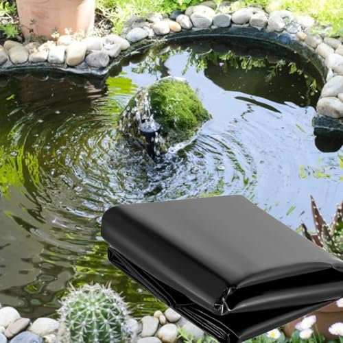Lona Estanque Resistente a los Rayos UV, Revestimiento De Estanque para Hojas de Arroyo, Fuente y paisajismo, Impermeable(2 * 2m)