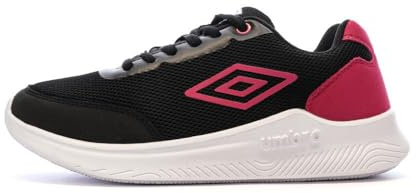 Umbro Nateo Damen-Sneaker, Schwarz / Rosa