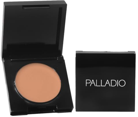 Palladio Aufhellung für Augenringe, Abdeckung, Aufhellung, reduziert das Erscheinungsbild der Augenringe, mit Koffein-Peptiden und Vitamin E, Farbkorrektur für müde Haut und Primer (Medium Nude)