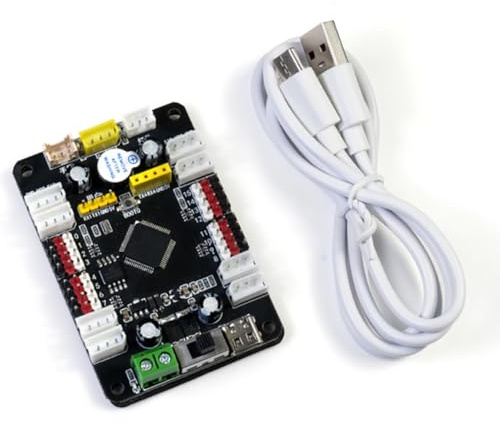 Bosiyrggrl 16-Channel Steering Gear Control Module PWM Steering Gear Controller Robot Mechanical Arm Driver Programming DIY Board Easy Install