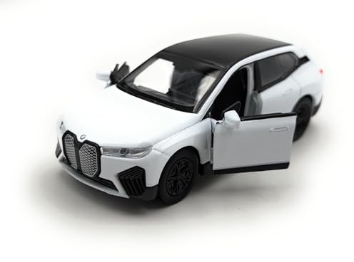Toi-Toys Welly Modellauto BMW IX 4 SUV Fahrzeug Miniatur Auto Maßstab 1:39 / L 12cm Weiss