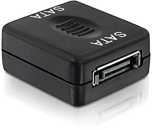 DeLOCK SATA - SATA Gender Changer, Adaptador para Cable (SATA, SATA, Hembra/Hembra, Negro)