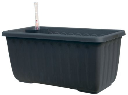 Schumm 1909028024 Siesta Lux - Jardinera de balcón con sistema de riego automático (80 x 20 x 19 cm)