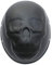 Chopperhelm Skull/Schädel 3D matt Schwarz Größe: L 59/60cm B-Ware mit Kratzern