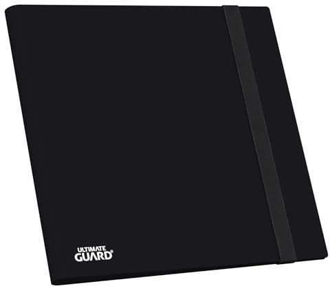 Ultimate Guard 12-Pocket QuadRow Flexxfolio Album (Black), UGD010345