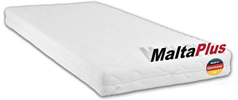 Schaumstoffmatratze 70x160 cm. Malta Plus Kaltschaum Oekotex Zertifiziert. Matratze für Baby Kind 160x70. Atmungsaktiv, rollbar, Bezug waschbar. Unsere Beste Kindermatratze für jedes Alter