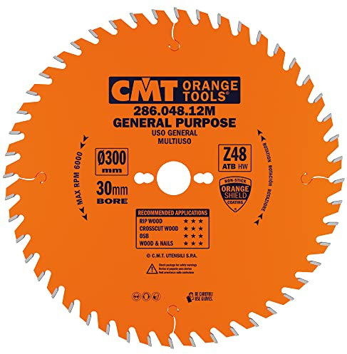 CMT ORANGE TOOLS 286.048.12M - LAMA CIRCOLARE ALTERNATA HW 300x3.2/2.2x30 Z48 10ATB