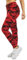 Urban Classics Damen Leggings, Skinny, Mehrfarbig (Red Camo 783), S