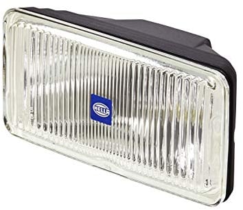 HELLA 1ND 005 700-461 Halogen-Nebelscheinwerfer - Comet 550 - 12/24V - rechteckig - Anbau/Einbau - gehärtete Streuscheibe - Lichtscheibenfarbe: transparent - links/rechts