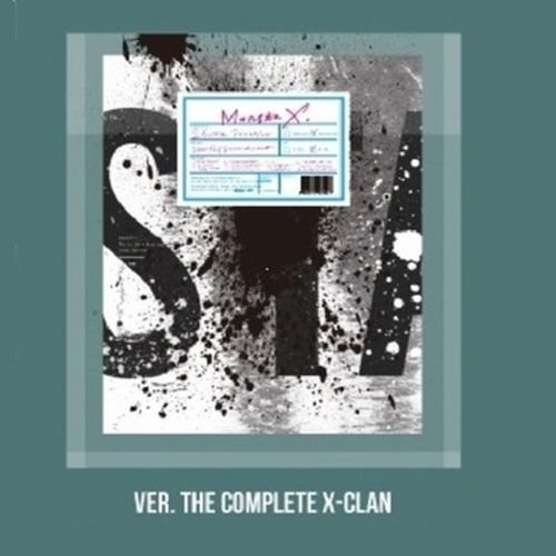 Monsta X - [Shine Forever] 1st Repackage Album B Version - The Complete X-Clan CD+148p Booklet+1p Photocard+1p Sticker+1p Pre-Order Poster(On-Pack) K-POP Sealed