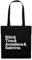 Spreadshirt Bibi Und Tina Amadeus Sabrina Typographie weiß Stoffbeutel, One size, Schwarz