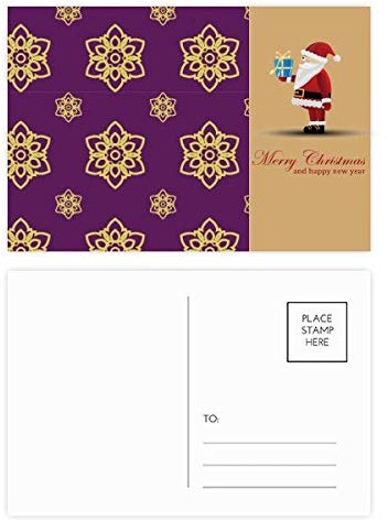 Thailändisches Postkarten-Set mit dekorativem Weihnachtsmann-Motiv, 20 Stück