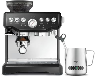 Sage SES875 The Barista Express, Machine à Expresso avec Broyeur, Noir Sésame