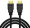 MAXDIGI HDMI to HDMI Cable 3m 24K Gold Connectors Ideal for Sky HD, HDTV, BLU-RAY, PS3, PS4, XBOX, WII U, Philips HMP2000, Apple TV, Plasma, LCD, LED TV, Virgin Box, Freeview HD Type C to Type A (3M)