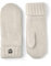 HESTRA Unisex Bonnie Knit Mitt Handschuhe Weiß 8