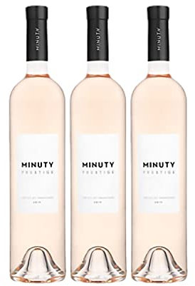 Côtes de Provence Cuvée Prestige Rosé 2020 - Château Minuty - Vin AOC Rosé de Provence - Lot de 3x75cl - Cépages Syrah, Cinsault