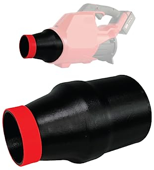 Tier 1 3D Prints Car Drying Nozzle for Milwaukee Blower (2724-20 and 2728-20) M18 Leaf Blower Nozzle Tip