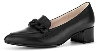 Gabor Damen Klassische Pumps, Frauen Absatzschuhe,Ausgehschuhe,Court Shoes,stöckelschuhe,Businessschuhe,büro,schwarz (schwarz),37.5 EU / 4.5 UK