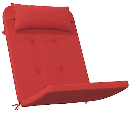 vidaXL Adirondack-Auflagen 2 STK. Rot Oxford-Gewebe