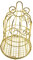 EXCEART 6 Stücke Europäischen Stil Hochzeit Süßigkeiten Boxen Eisen Box Aushöhlen Glocke Form Party Liefert Gold Farbe Für Hochzeit Gunsten