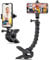 Sametop Handy Halter Schwanenhals Handy Halterung Klemme Flex Arm Ständer für Tisch Stange Kompatibel mit iPhone 16 15 14 Pro Max Plus 13 12 11 SE XS XR X 8 7 6 Samsung GoPro und Alle 4-7 Geräte