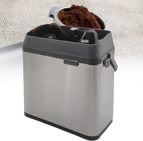 ExoticaBlend Electric Portafilter Cleaner, Commercial Coffee Portafilter Cleaner, Automatic Handle Coffee Grounds Cleaning Machine 58mm, with 2 Scrapers for Home, Cafe, Restaurant,Silver