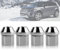 OEMASSIVE Radmuttern-Set für Land Rover DiscoverySport 2015–2022, Freelander 2006–2014, Evoque 2012–2022, Velar 2017–2022, Ford S-max WA6 2006–2014, 4 Stück