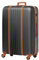 FERGÉ XL Großer Koffer Hartschale Milano Rollkoffer Reise-Koffer 77 cm Hartschalenkoffer Trolley 4 Rollen 100% ABS schwarz