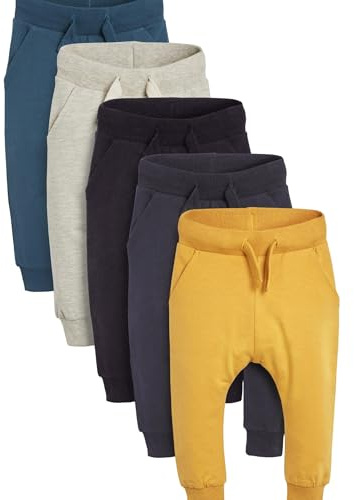 NEXT Jogginghose im 5er-Pack Blau/Schwarz/Gelb 3 Jahre